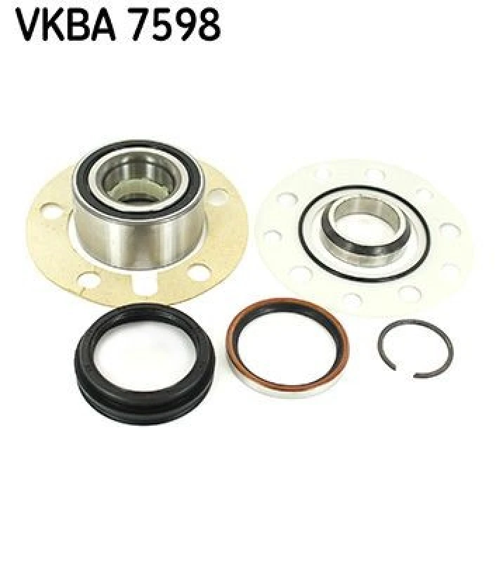 Image of SKF Wheel bearing kit SKF VKBA 7598