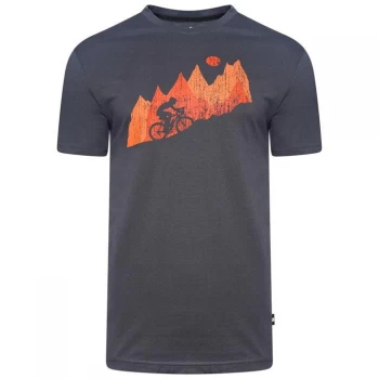 Image of Dare2B Determine Organic Cotton T-Shirt - Ebony Grey