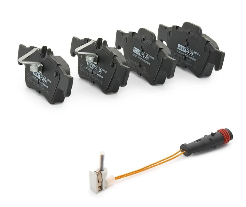 Image of RIDEX PLUS 402B1810P Brake pad set Brake Pad Set,disc brake (402)