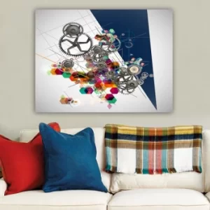 Image of 246704443_70100 Multicolor Decorative Canvas Painting