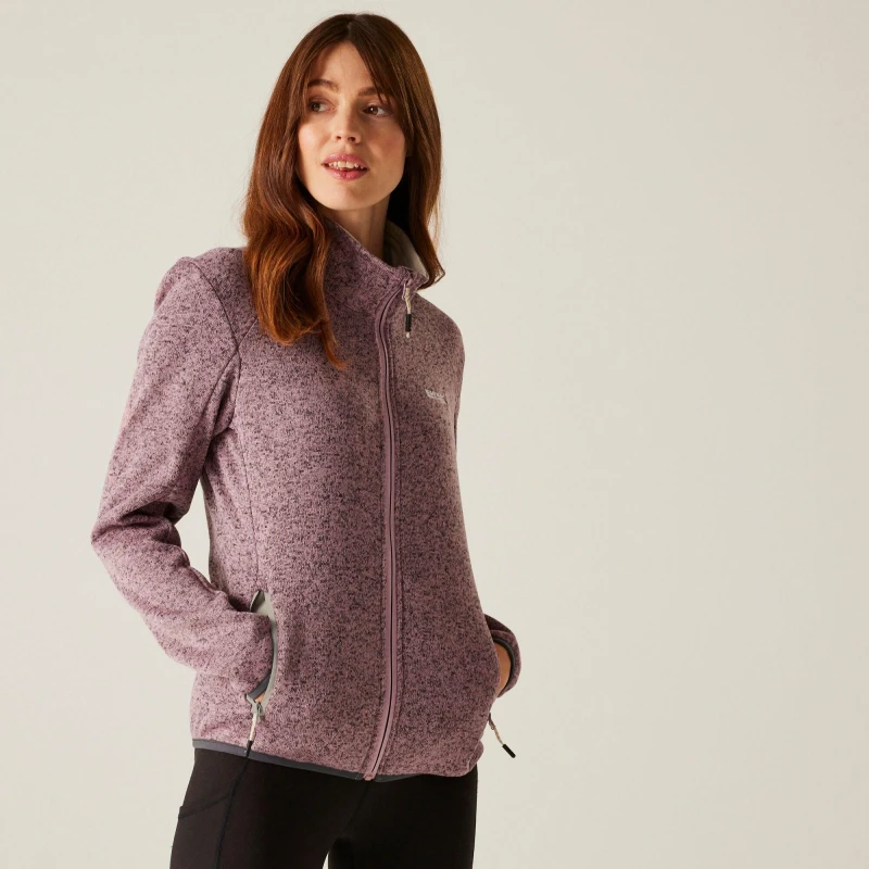 Image of Womens full-zip fleece Regatta Newhill II Violet Female 38