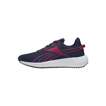 image of Reebok Lite Plus 3 Shoes Womens - Vector Navy / Pursuit Pink / C