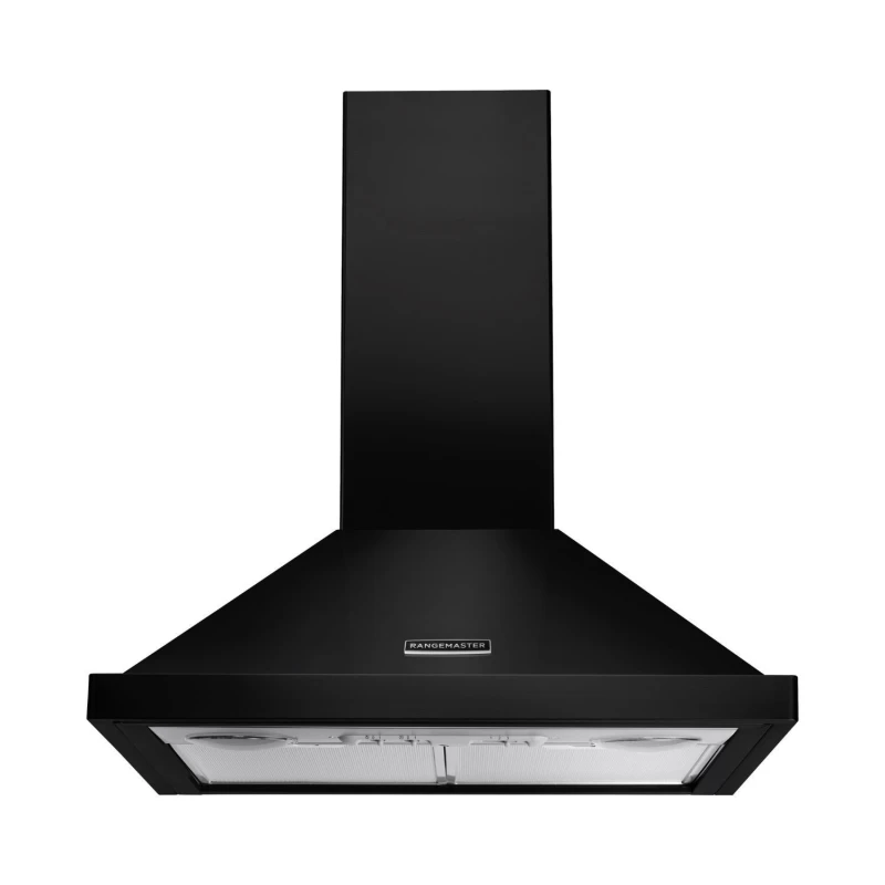 Image of Rangemaster RHDC60BL/C 60cm Chimney Cooker Hood - Black