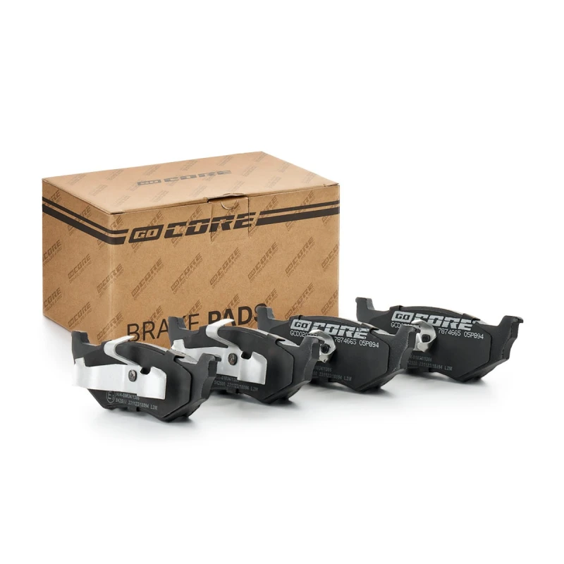 Image of goCORE GCD020237 Brake pad set not prepared for wear warning indicator Brake Pad Set,disc brake (402)