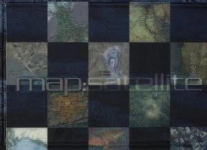 Image of Map - Satellite. by Philip Eales Hardback