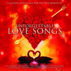 Image of Unforgettable Love Songs by Various Artists Vinyl Album