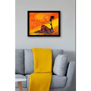 Image of SC0434 Multicolor Decorative Framed MDF Painting