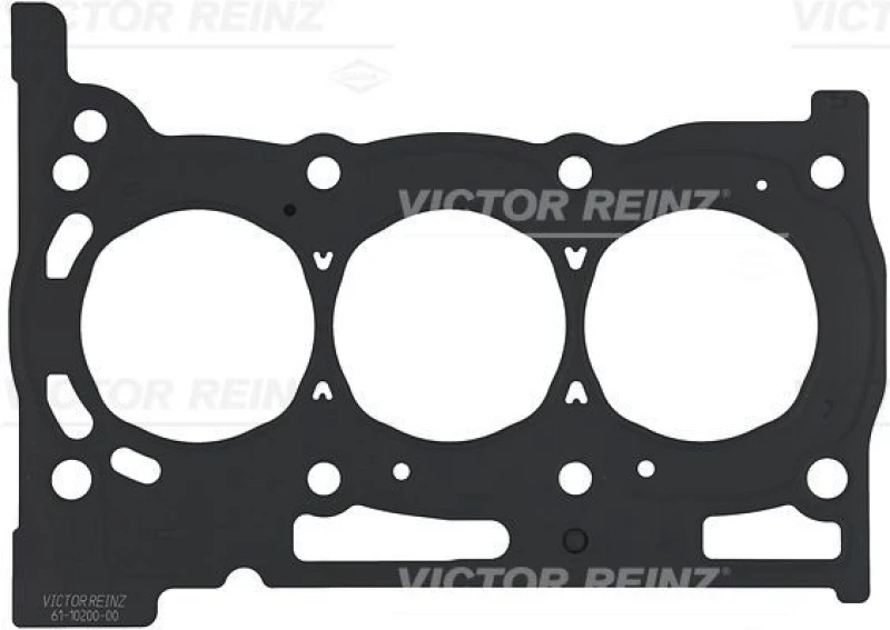 Image of REINZ 61-10200-00 Head Gasket 0,5mm, Multilayer Steel (MLS) Gasket,cylinder head (318)