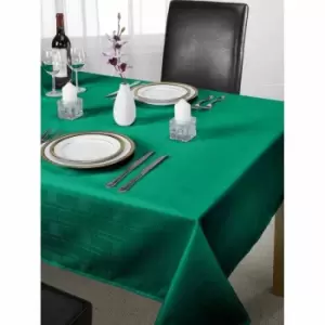 Image of Green & Sons Table Cloth Chequers 50 X 70" Forest Green