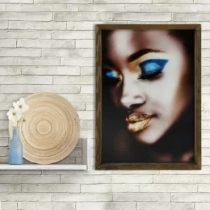 Image of MZM777 Multicolor Decorative Framed MDF Painting