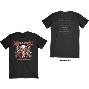 Image of Megadeth - Killing Is My Business Unisex Large T-Shirt - Black