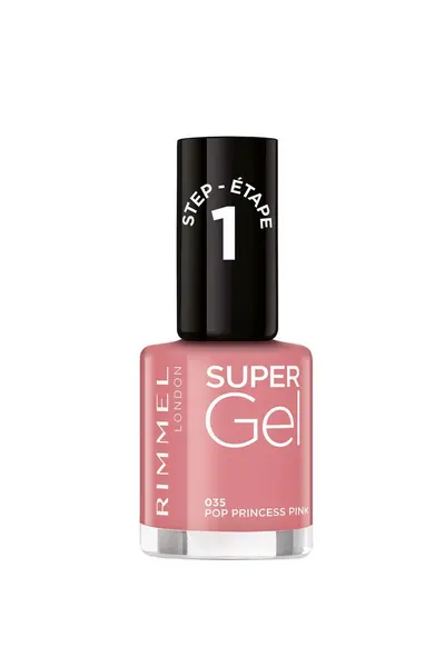 image of Rimmel London Super Gel Nail Polish 035 Pop Princess Pink