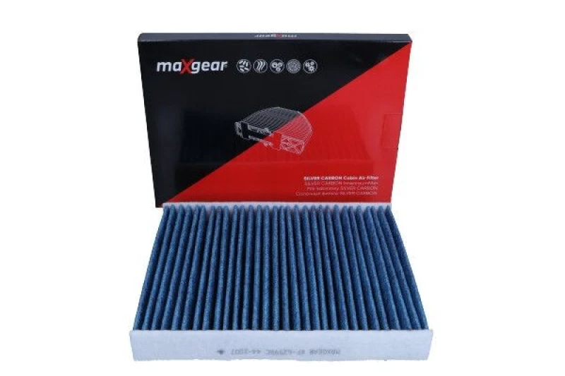 Image of MAXGEAR 26-1862 Pollen filter SILVER CARBON with anti-allergic effect Filter,interior air (424)