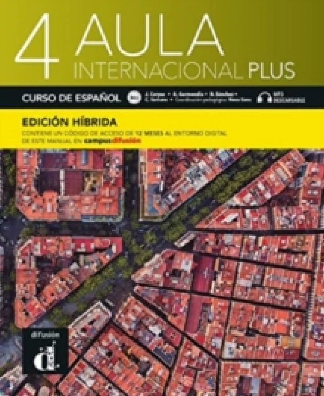 Image of Aula internacional Plus 4 - Edicion hibrida - Libro del alumno + audio MP3. B2 Paperback / softback