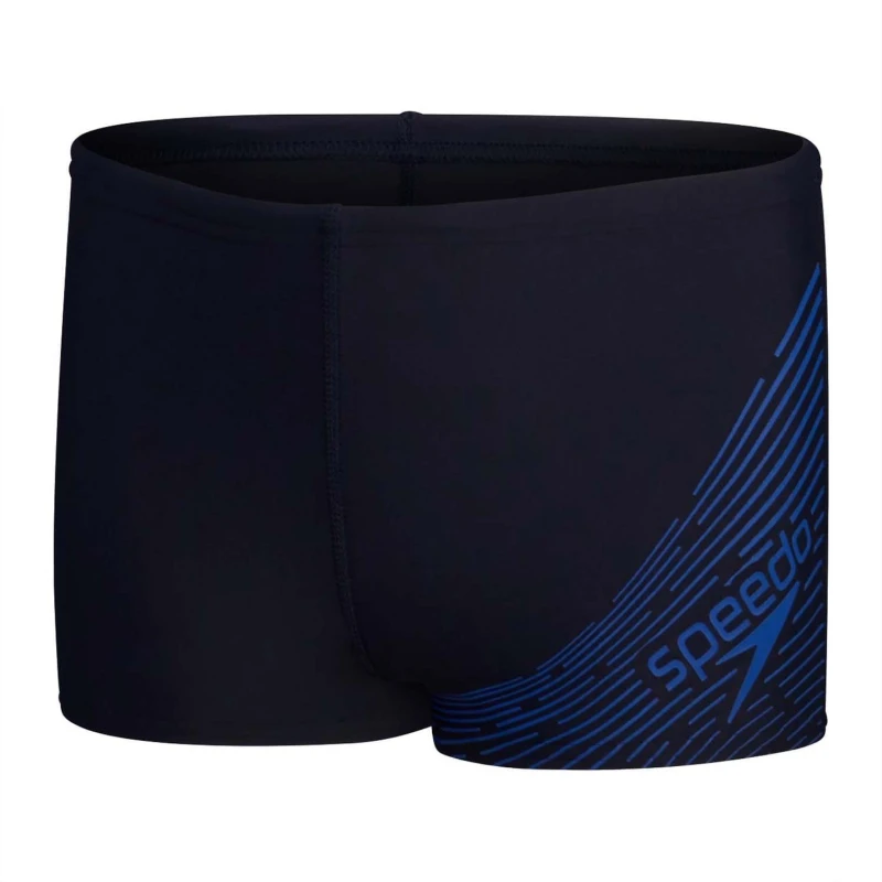 Image of Speedo Medley Logo Aquashorts - Blue Blue 5 - 6