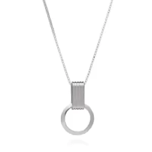 image of Rachel Jackson London Silver Eternity Circle Necklace