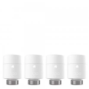 image of Tado Smart Radiator Thermostat For Vertical Mounting - 4 Pack