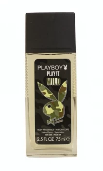 image of Playboy Play It Wild Deodorant For Him 75ml