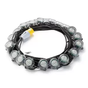 image of Defender 50m Heavy Duty LED Encapsulated Festoon String Lights 120W - 110V 120W