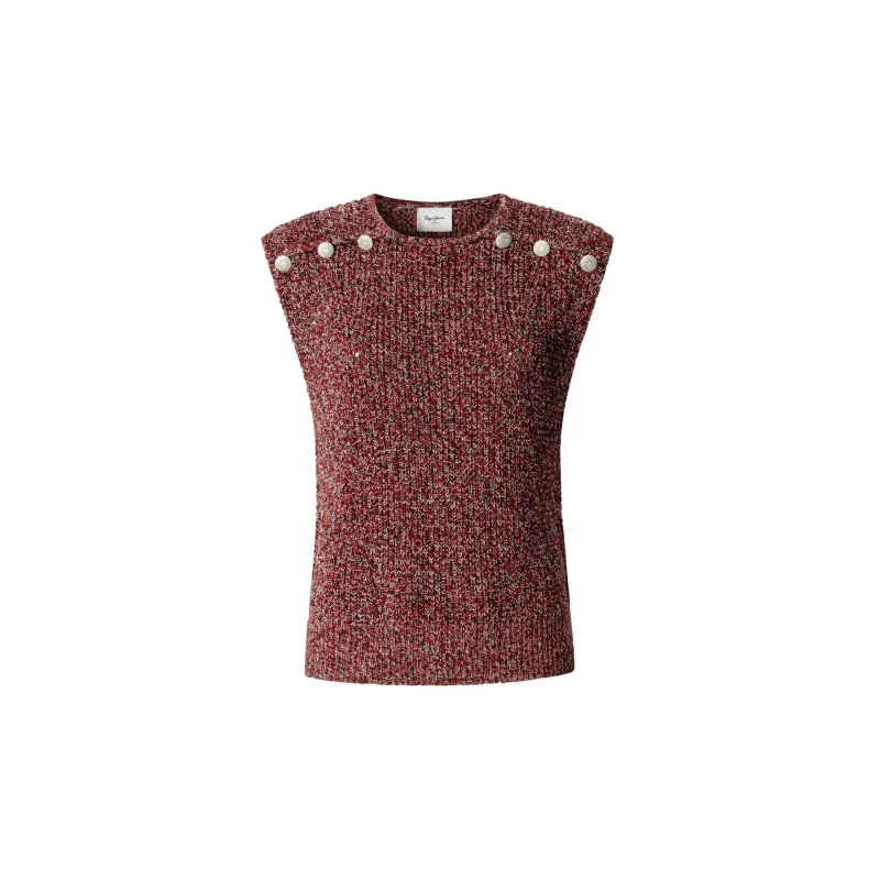 Image of Pepe Jeans Woman sweater Pepe Jeans Ariela Rouge Female L