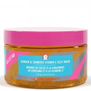 image of First Aid Beauty Hello FAB Ginger and Turmeric Vitamin C Jelly Mask