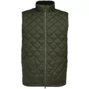 Image of Barbour Mens Monty Gilet Olive XXL