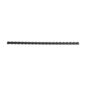 Image of Original Acco GBC Binding Comb 6mm A4 21 Ring Black Pack of 100