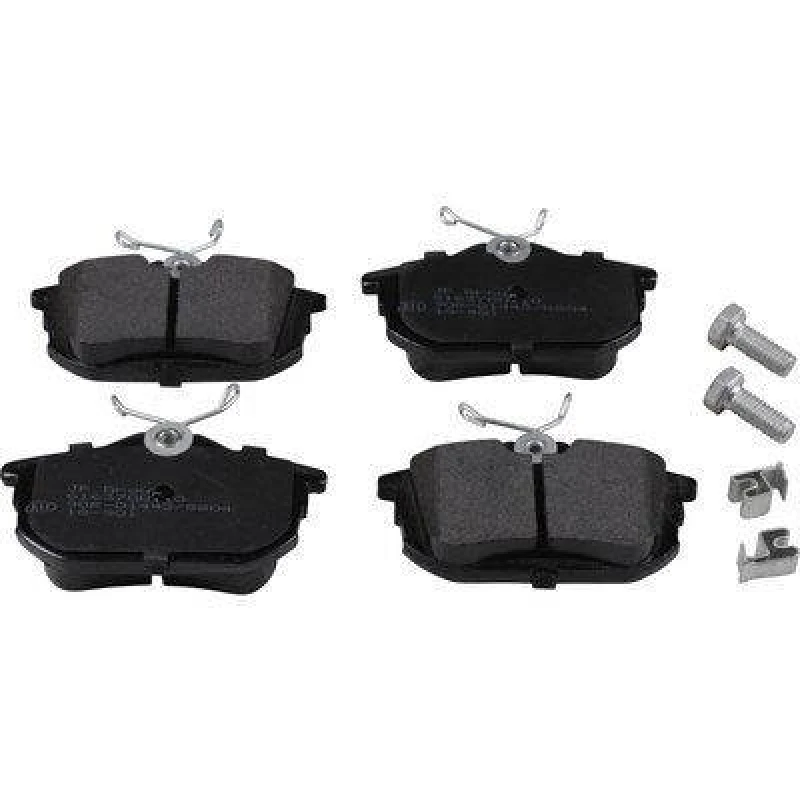 Image of JP GROUP 6163700110 Brake pad set JP Rear Axle, with acoustic wear warning Brake Pad Set,disc brake (402)