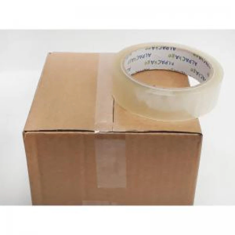 Image of Clear BOPP Stationery Tape 19mm 66m 35mu Pk 6