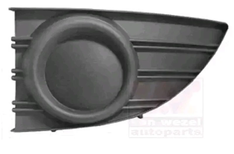 Image of VAN WEZEL 4305591 Bumper Grill Fitting Position: Left Front, Vehicle Equipment: for vehicles without front fog light Ventilation Grille,bumper (244)