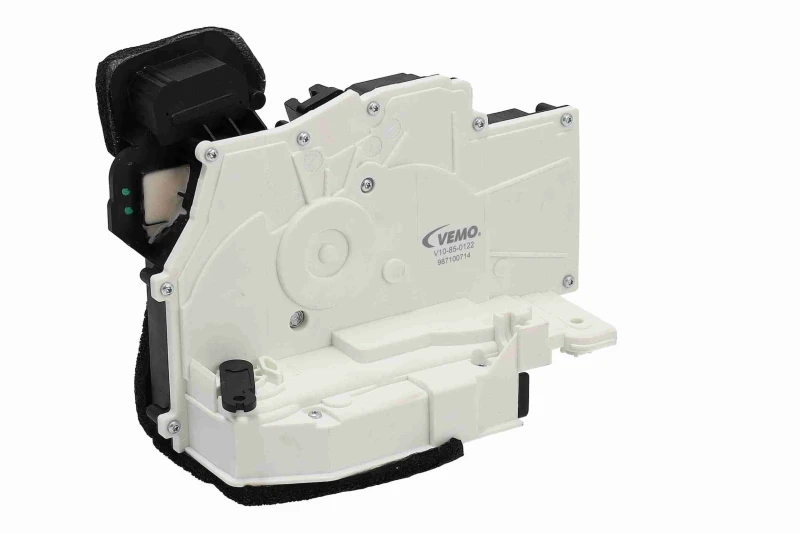 Image of VEMO V10-85-0122 Door Lock Green Mobility Parts with central locking, Right Rear Door Lock (1361)