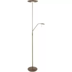 image of Sienna Zodiac LED Mother & Child Lamp Bronze Brushed, Plastic Matt