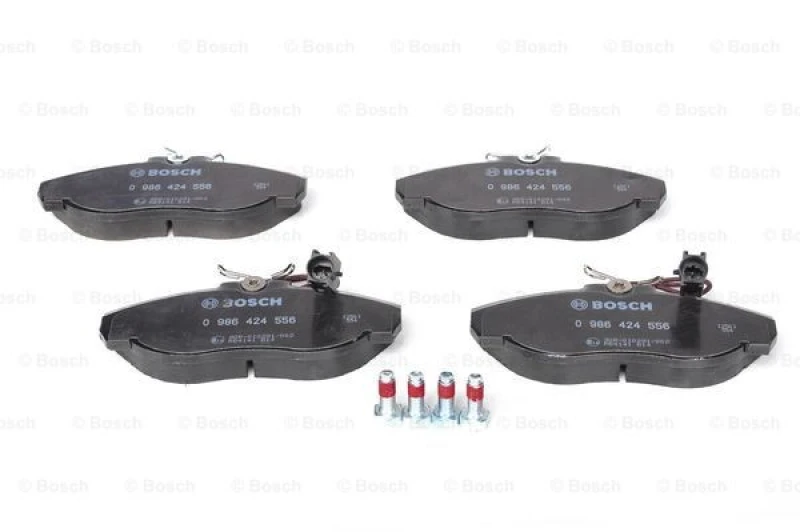 Image of Brake pad set Bosch 0 986 424 556