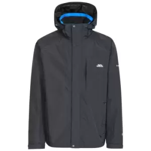 Image of Trespass Mens Edwards II Waterproof Jacket (XXS) (Black)