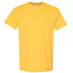 image of Gildan Mens Heavy Cotton Short Sleeve T-Shirt (M) (Daisy)