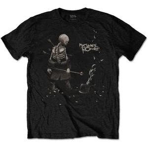Image of My Chemical Romance - Shredded Unisex Small T-Shirt - Black