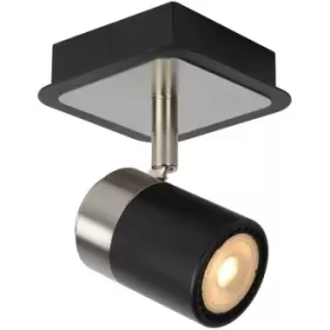 Image of Lucide Lighting - Lucide lennert - Ceiling Spotlight - LED Dim. - GU10 - 1x5W 3000K - Black
