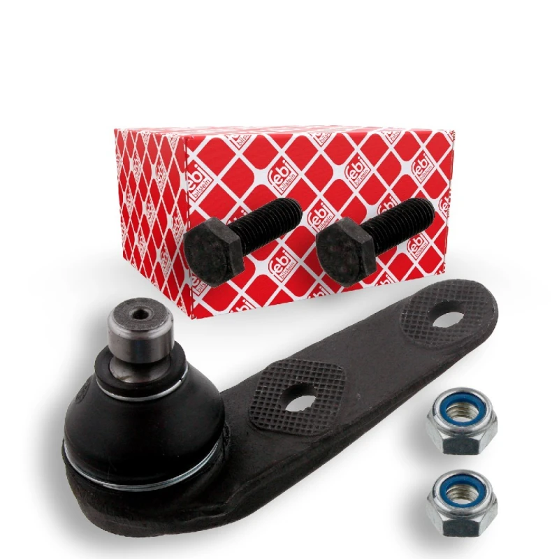Image of FEBI BILSTEIN 03610 Ball joint Lower, with fastening/mounting material Support-/Steering Link (2462)
