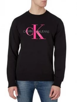 Image of Calvin Klein Jeans Iconic Monogram Crew Sweatshirt