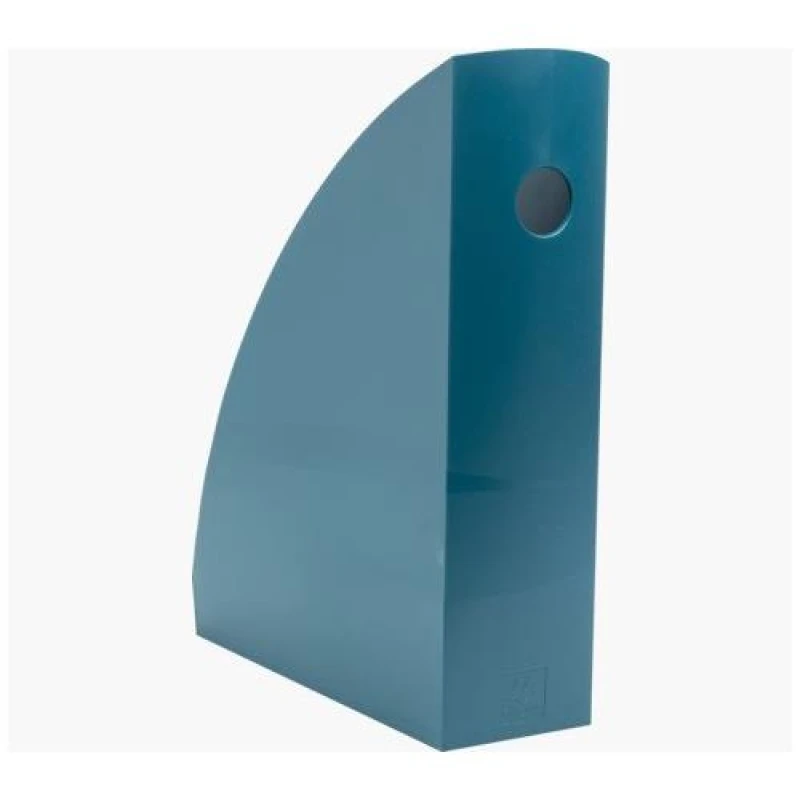 Image of Exacompta Exacompta Neo Deco Magazine File 266 x 82 x 305mm Duck Blue (Each) - 18228D 18228D