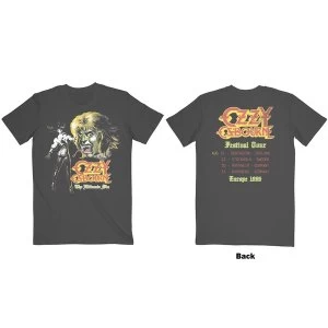 Image of Ozzy Osbourne - Ultimate Remix Unisex Large T-Shirt - Grey