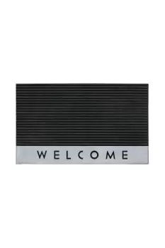 Quartz Welcome Scraper Rubber Doormat 45x75cm