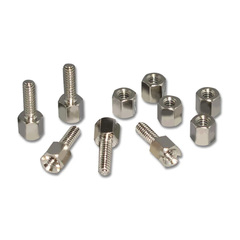 Image of Lindy Holding Posts and Nuts for VGA Faceplate. Pack of 50