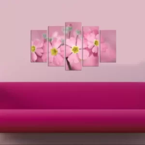Image of 5MX-98 Multicolor Decorative MDF Painting (5 Pieces)