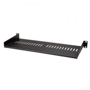 image of StarTech Vented 1U Rack Shelf 7" Deep