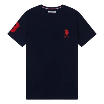 Image of US Polo Assn Large Short Sleeve T Shirt - Blue
