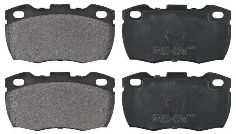 Image of A.B.S. 36696 Brake pad set without integrated wear sensor Brake Pad Set,disc brake (402)