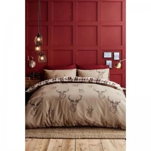 Image of Reversible Stag Duvet Set