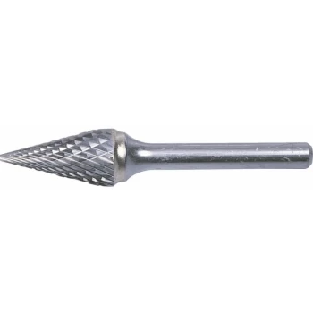 Image of York 12.7 X 22MM Conical Shape Carbide Rotary Burr - Cut 6 Double Cut