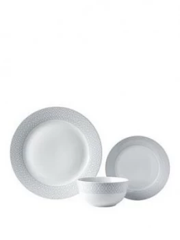 image of Sabichi 12 Piece Geo Dinner Set